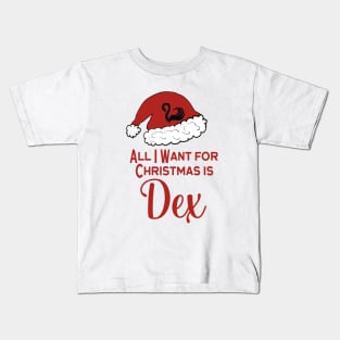 Dex Dizznee Keeper of the lost Cities Christmas design, KOTLC fan gift Kids T-Shirt